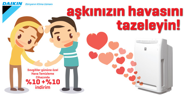 Daikin’den sevgililer gününe özel indirim… – 2